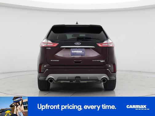 Burgundy 2020 Ford Edge Titanium