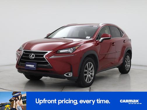 Burgundy 2015 Lexus NX 200t
