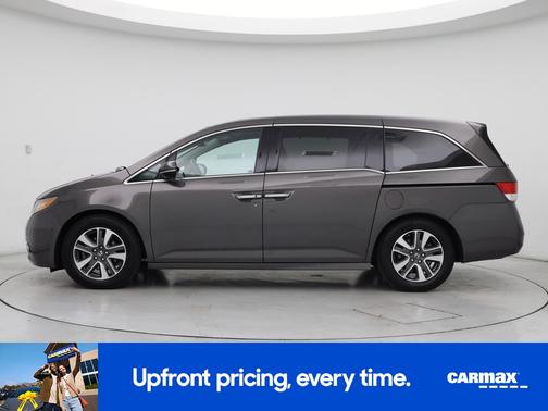 Gray 2015 Honda Odyssey Touring Elite