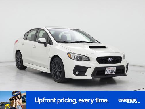 White 2018 Subaru WRX Limited