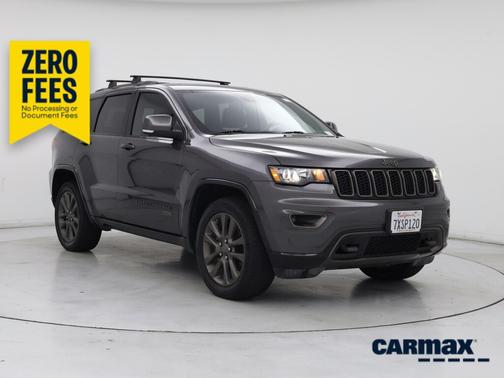 Gray 2016 Jeep Grand Cherokee 75TH Anniversary Edition