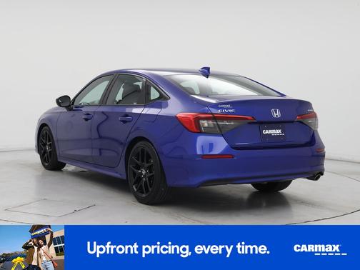 Blue 2024 Honda Civic Sport