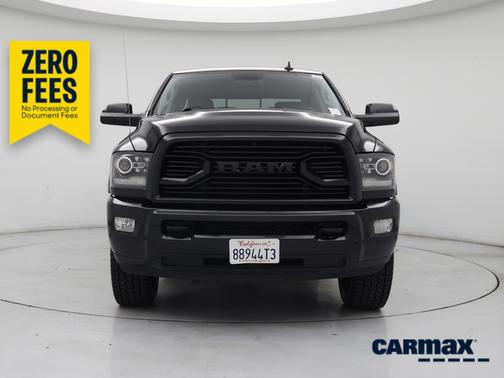 Black 2018 RAM 2500 Laramie