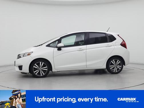 White 2015 Honda Fit EX