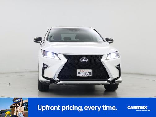 White 2018 Lexus RX 450h