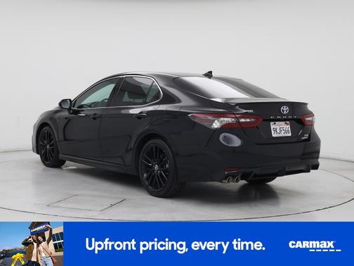 Black 2022 Toyota Camry Hybrid XSE