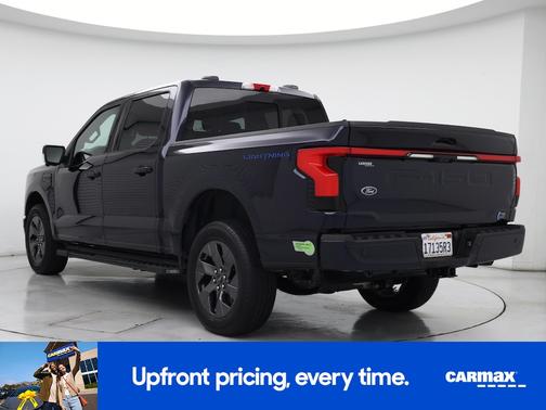 Blue 2022 Ford F-150 Lightning Lariat