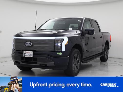 Blue 2022 Ford F-150 Lightning Lariat