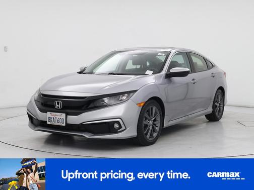 Silver 2019 Honda Civic EX-L