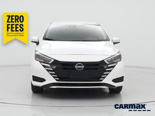 White 2025 Nissan Versa SV
