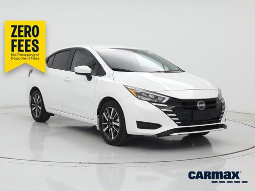 White 2025 Nissan Versa SV
