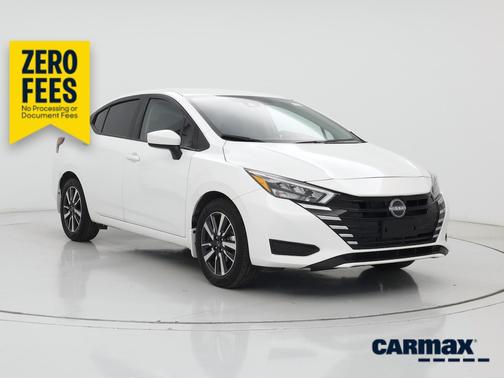 White 2025 Nissan Versa SV