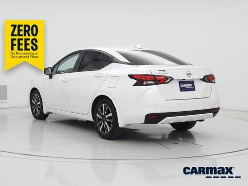 White 2025 Nissan Versa SV