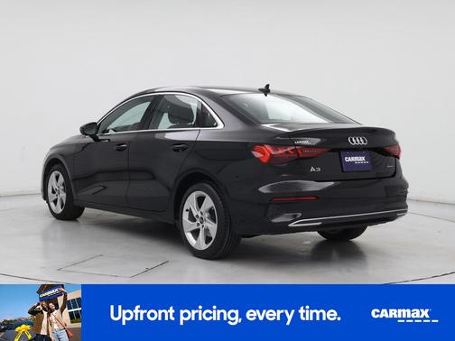 Black 2022 Audi A3 Premium