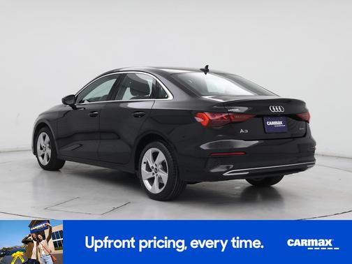Black 2022 Audi A3 Premium