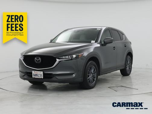 Gray 2021 Mazda CX-5 Touring