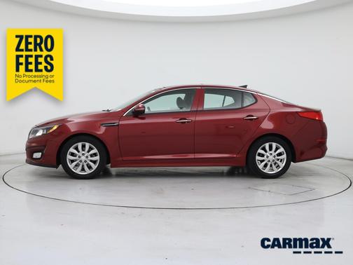 Red 2015 Kia Optima EX