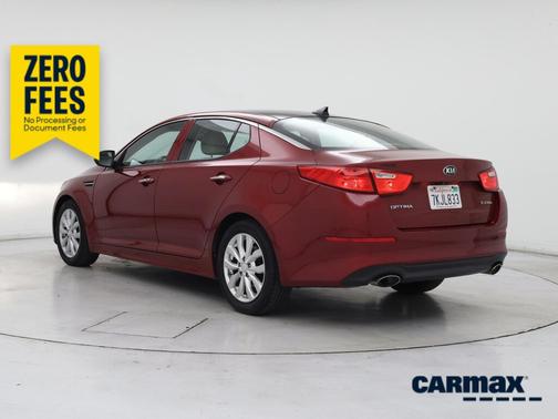 Red 2015 Kia Optima EX