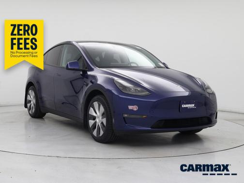 Blue 2023 Tesla Model Y Long Range