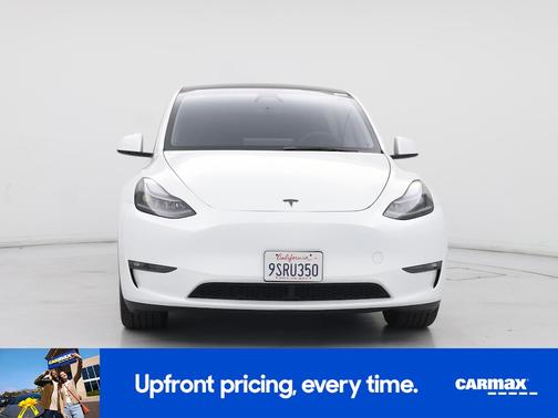 White 2025 Tesla Model Y Long Range