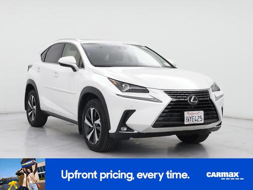 White 2021 Lexus NX 300