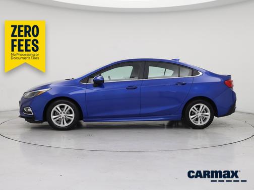 Blue 2018 Chevrolet Cruze LT