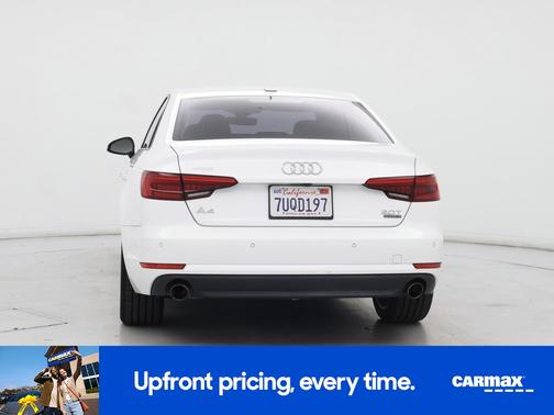 White 2017 Audi A4 Premium