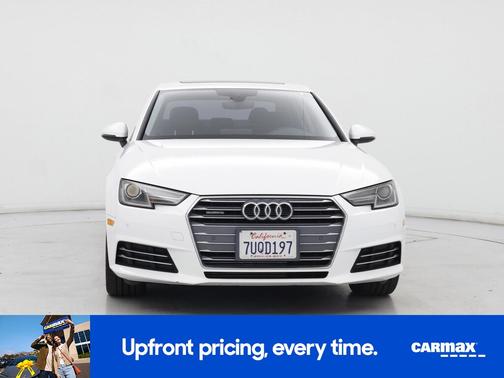 White 2017 Audi A4 Premium