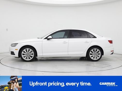 White 2017 Audi A4 Premium