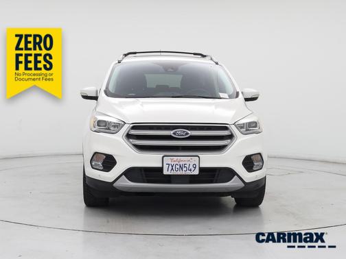 White 2017 Ford Escape Titanium