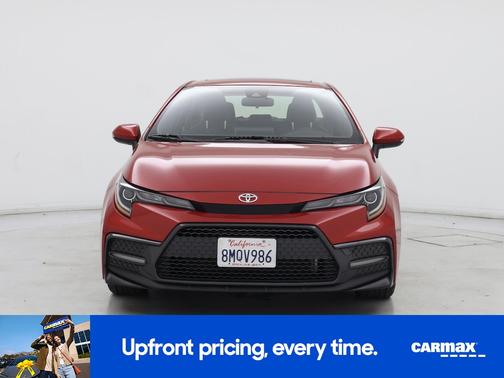 Red 2020 Toyota Corolla SE