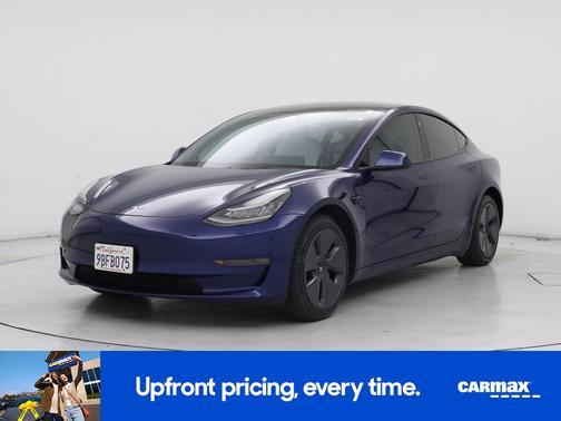 Blue 2022 Tesla Model 3 Long Range