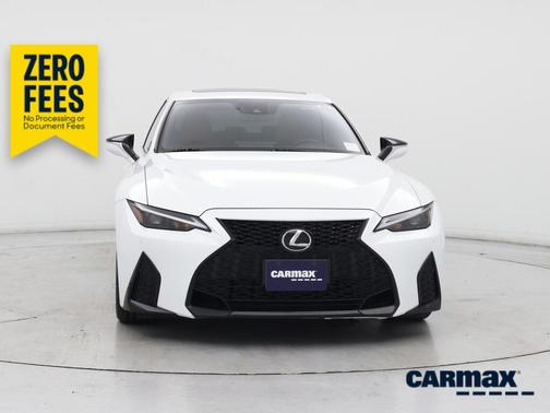 White 2021 Lexus IS 350 F-Sport