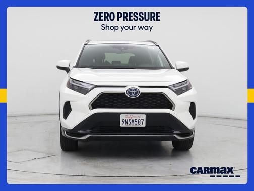 White 2024 Toyota RAV4 Prime SE