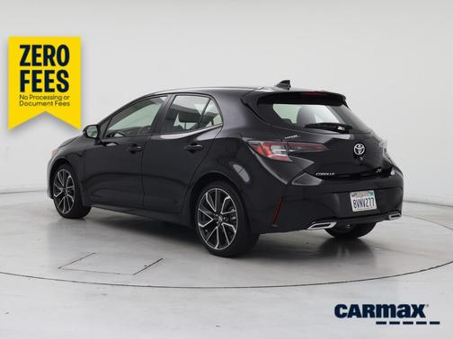 Black 2021 Toyota Corolla Hatchback XSE