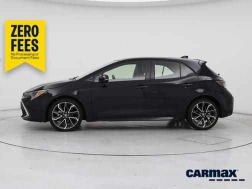 Black 2021 Toyota Corolla Hatchback XSE