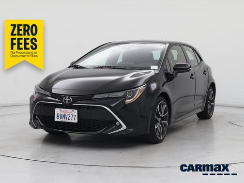 Black 2021 Toyota Corolla Hatchback XSE