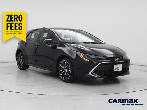 Black 2021 Toyota Corolla Hatchback XSE