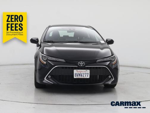 Black 2021 Toyota Corolla Hatchback XSE
