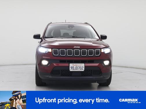 Red 2022 Jeep Compass Latitude Lux