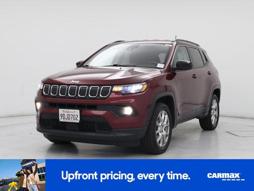 Red 2022 Jeep Compass Latitude Lux