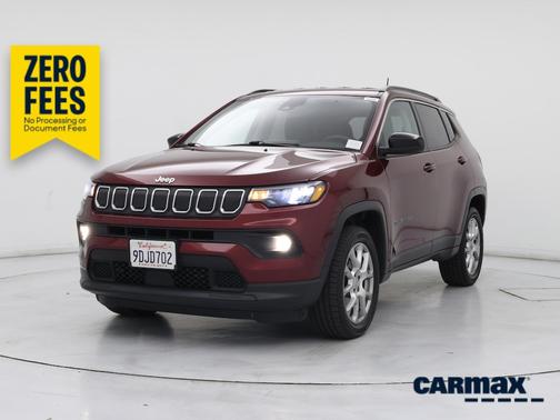 Red 2022 Jeep Compass Latitude Lux