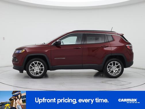 Red 2022 Jeep Compass Latitude Lux