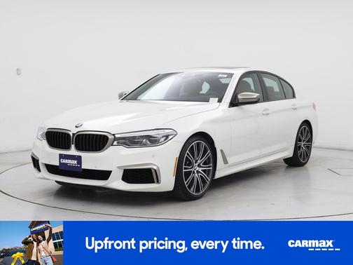White 2020 BMW M550 I xDrive