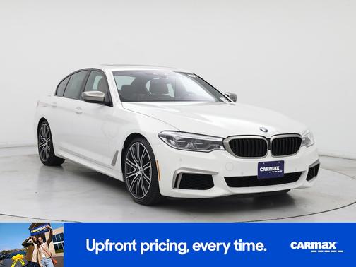 White 2020 BMW M550 I xDrive
