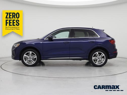 Blue 2022 Audi Q3 S-Line Premium Plus