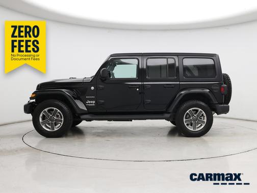 Black 2022 Jeep Wrangler Unlimited Sahara