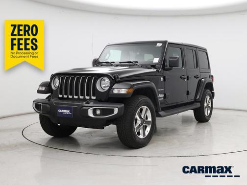Black 2022 Jeep Wrangler Unlimited Sahara
