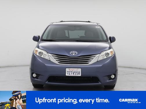 Blue 2017 Toyota Sienna XLE