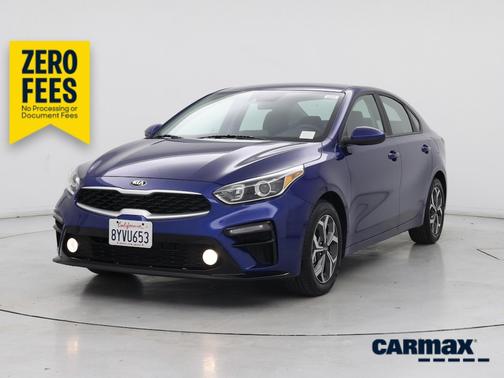 Blue 2021 Kia Forte LXS